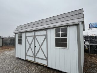 10X16 Lofted Garden Shed (2)