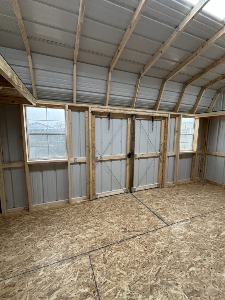10x16 Lofted Garden Shed