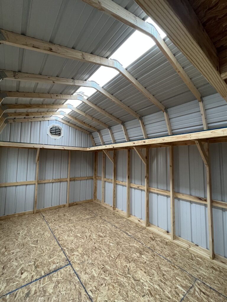 10x16 Lofted Garden Shed