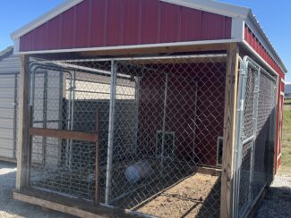 10x16 REPO Double Kennel
