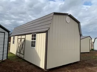 12x24 lofted garden shed