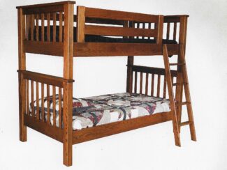 3131 solid oak bunk bed