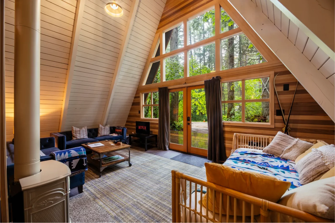 living room cabin interior ideas