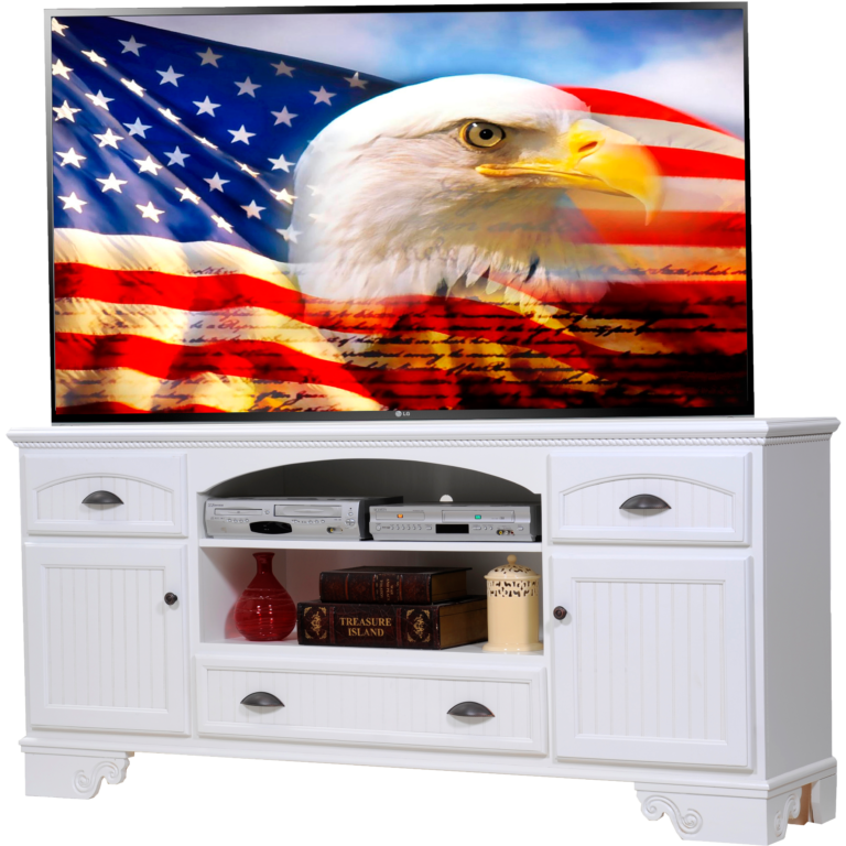 console natural wood tv stand