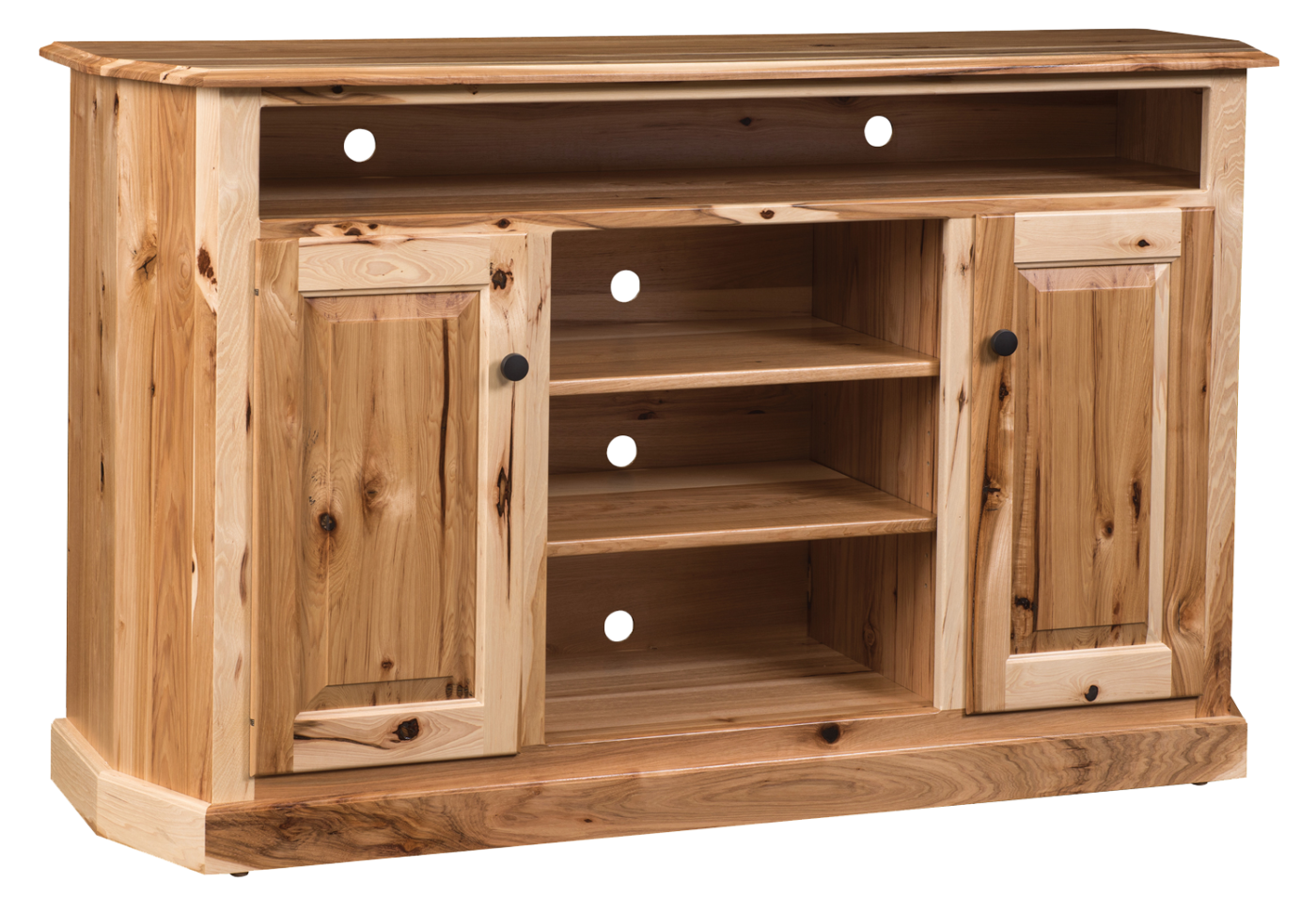 natural wood tv stand pine