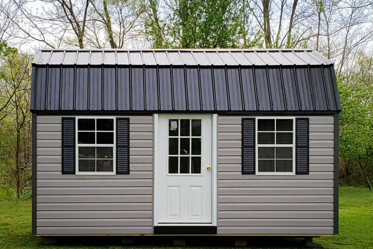Custom 10x16 Lofted Garden Shed