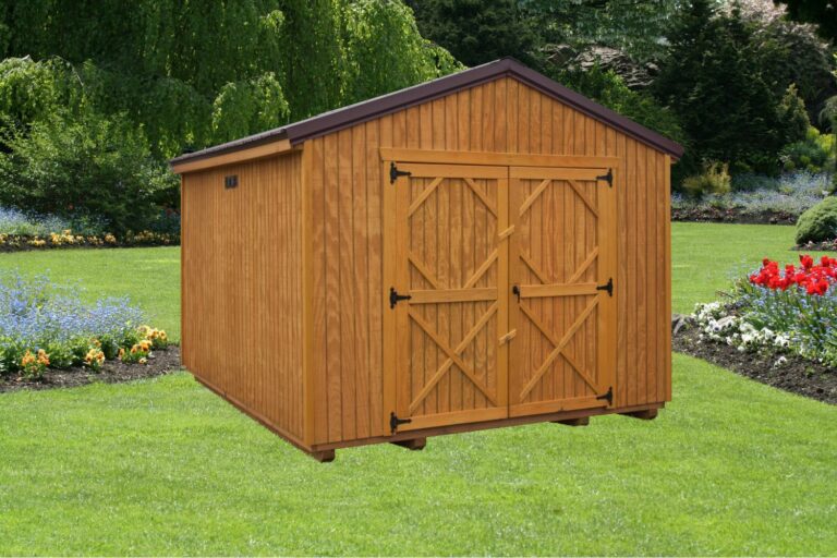 Custom 8x10 Ranch Sheds For Sale