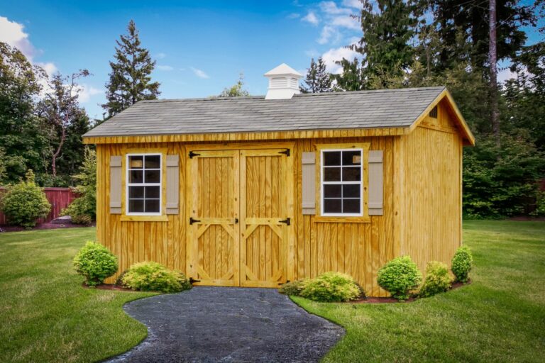 Custom 8x10 Ranch Sheds with Cupola