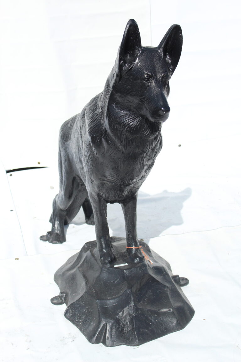 German Shepherd Statue
