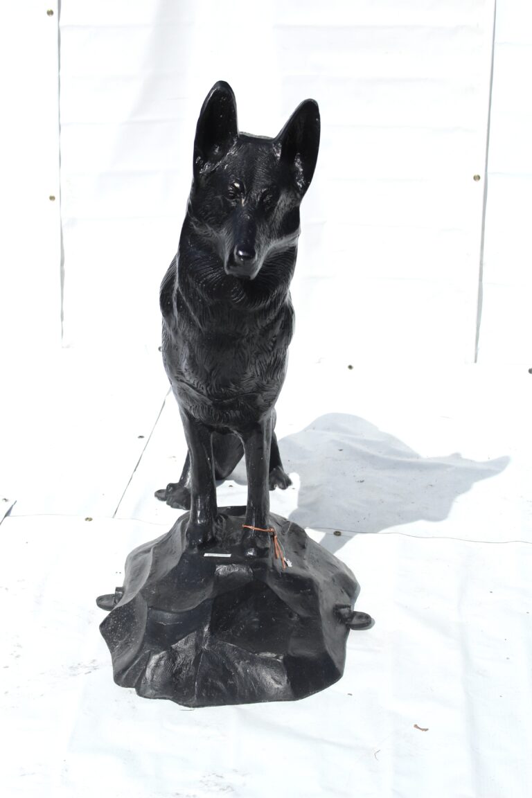 German Shepherd Statue