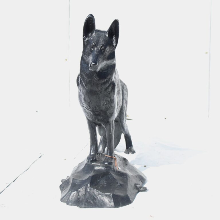 German Shepherd -Cast Aluminum