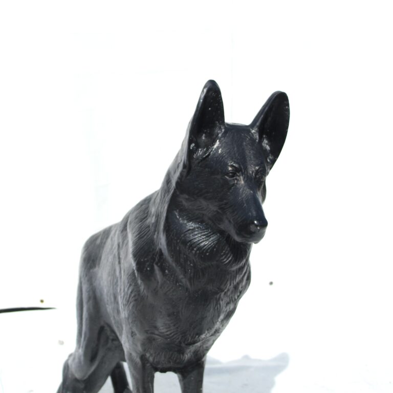 German Shepherd Statue