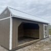 12x24 Horse Barn 8' tack