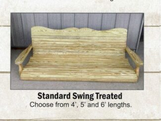 standard wood swing