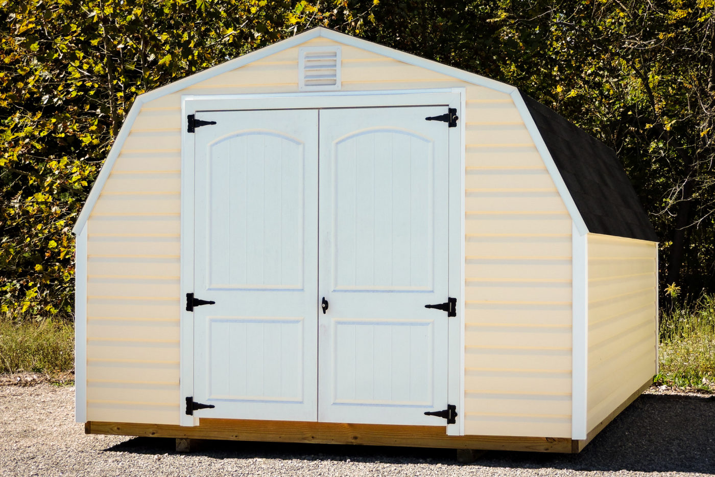 vinyl custom shed