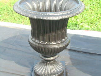 large fluted urn