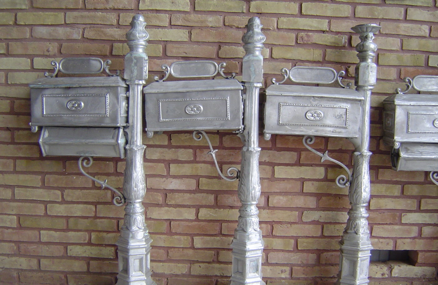 aluminum mailboxes