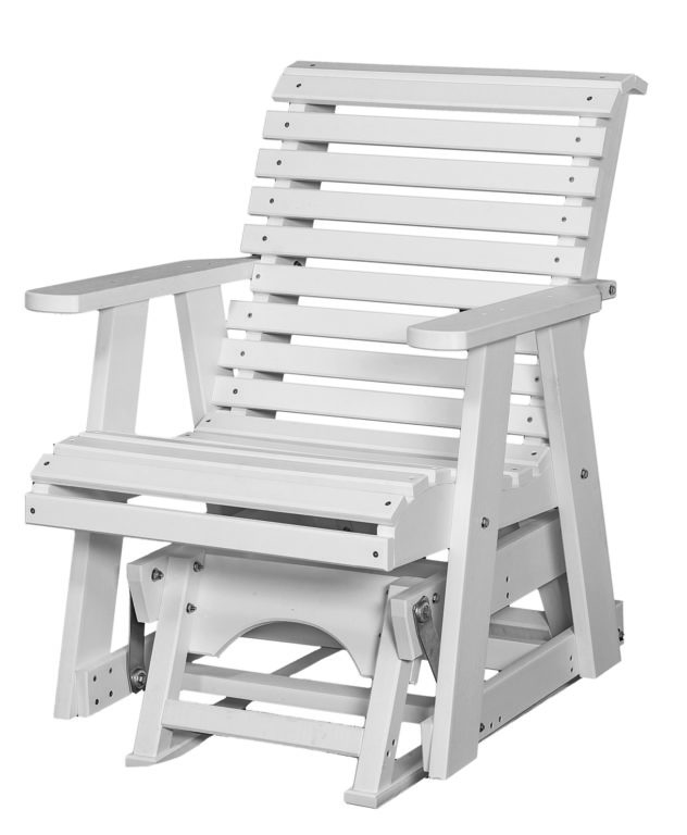 poly patio glider chairs for sale