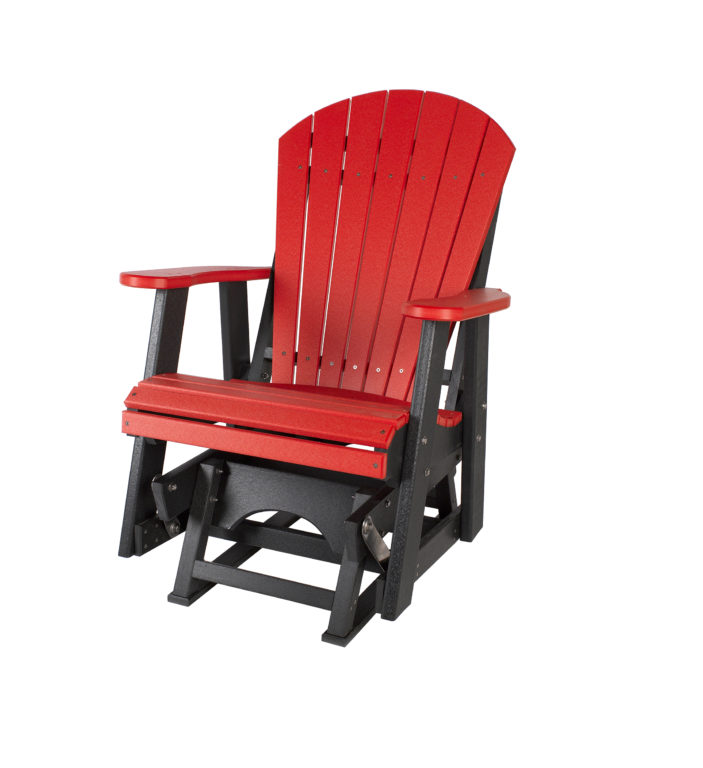 red patio glider chair in ky