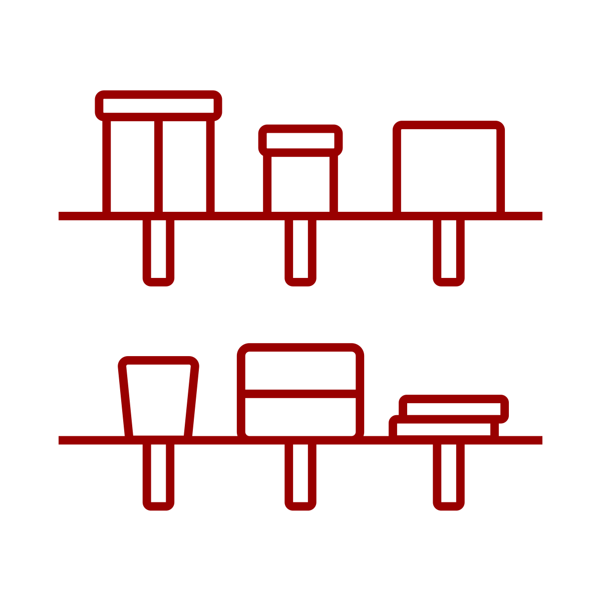 shelves